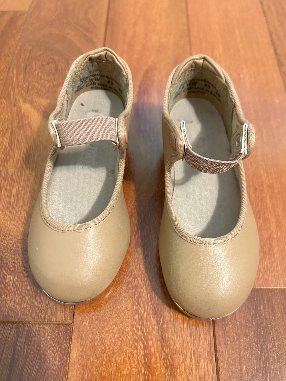Capezio Child's Shuffle Tap Tap Shoes - Caramel